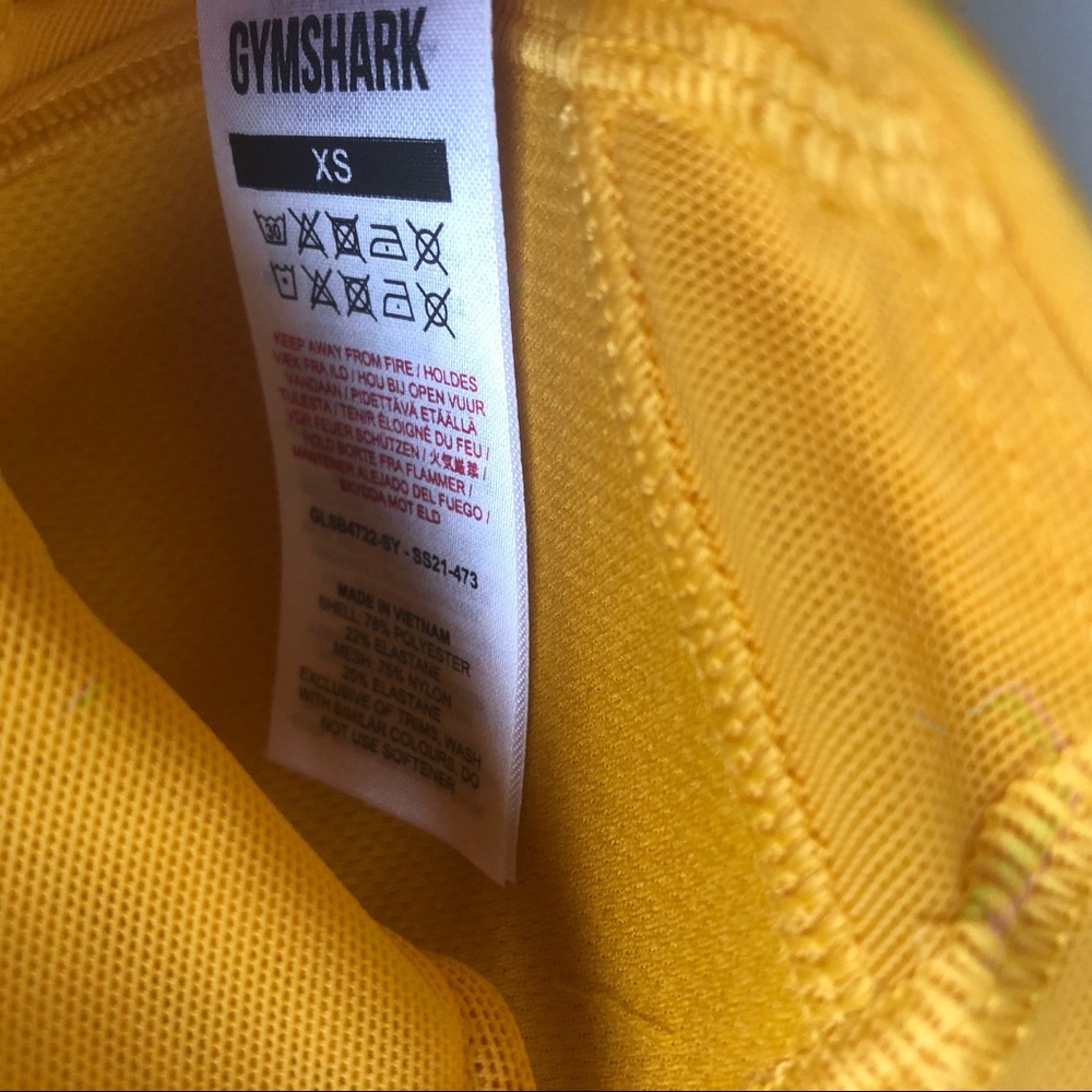 Gymshark S/XS Training Essential Loose Shorts & Racers Back Sports Bra Set - Picture 10 of 10
